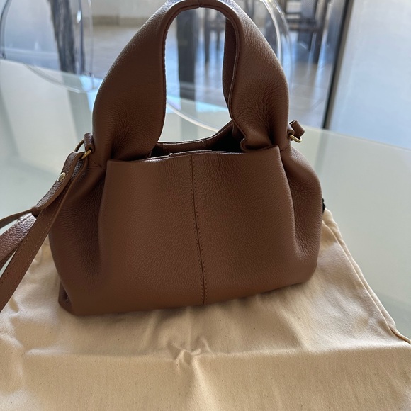 Polene Brown Shoulder Bag - Picture 2 of 6